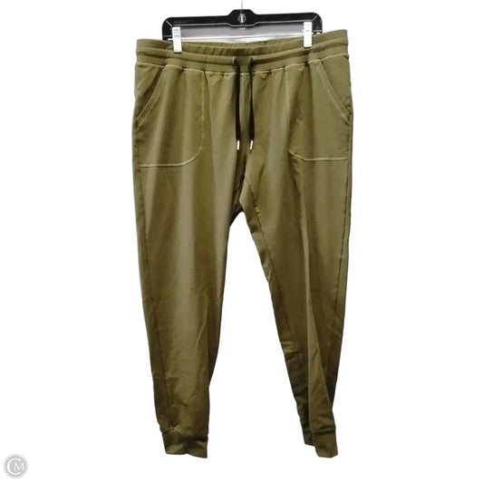 Athletic Pants By Zyia In Green, Size: Xxl