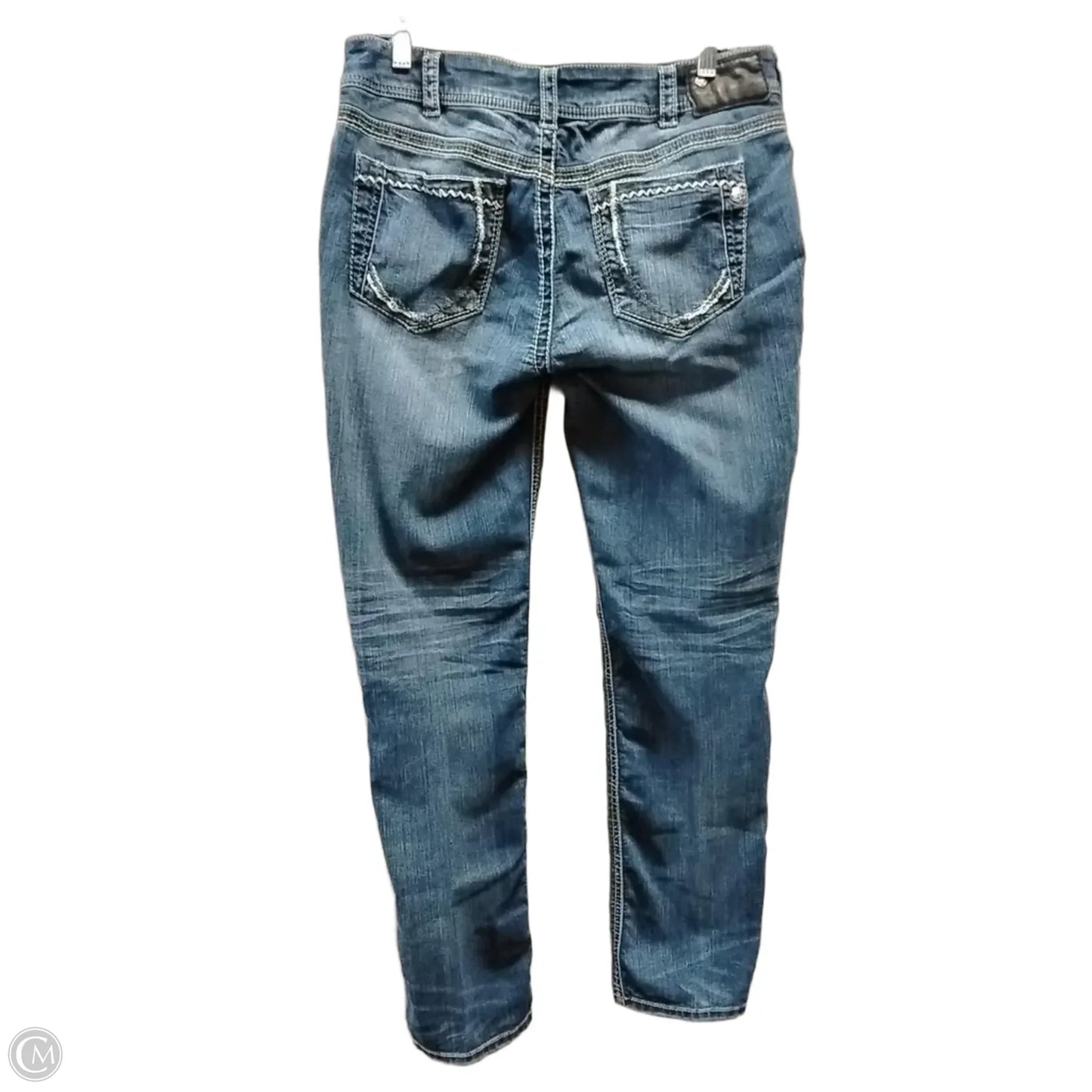 Jeans Straight By Silver In Blue, Size: 14