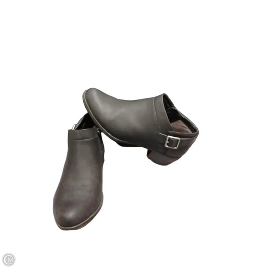 Boots Ankle Heels By Life Stride In Black, Size: 8.5