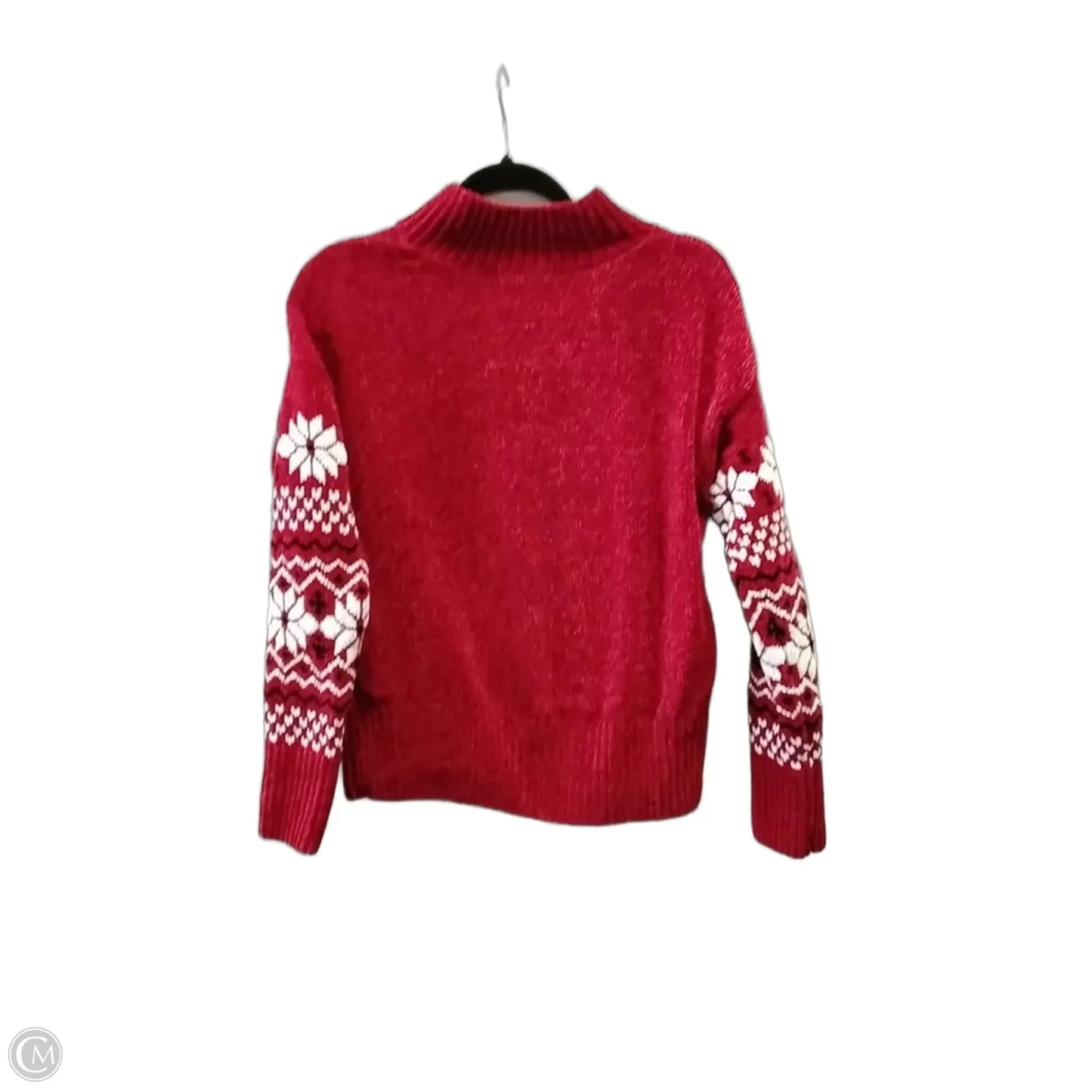 Sweater By Christian Siriano In Red, Size: Xs