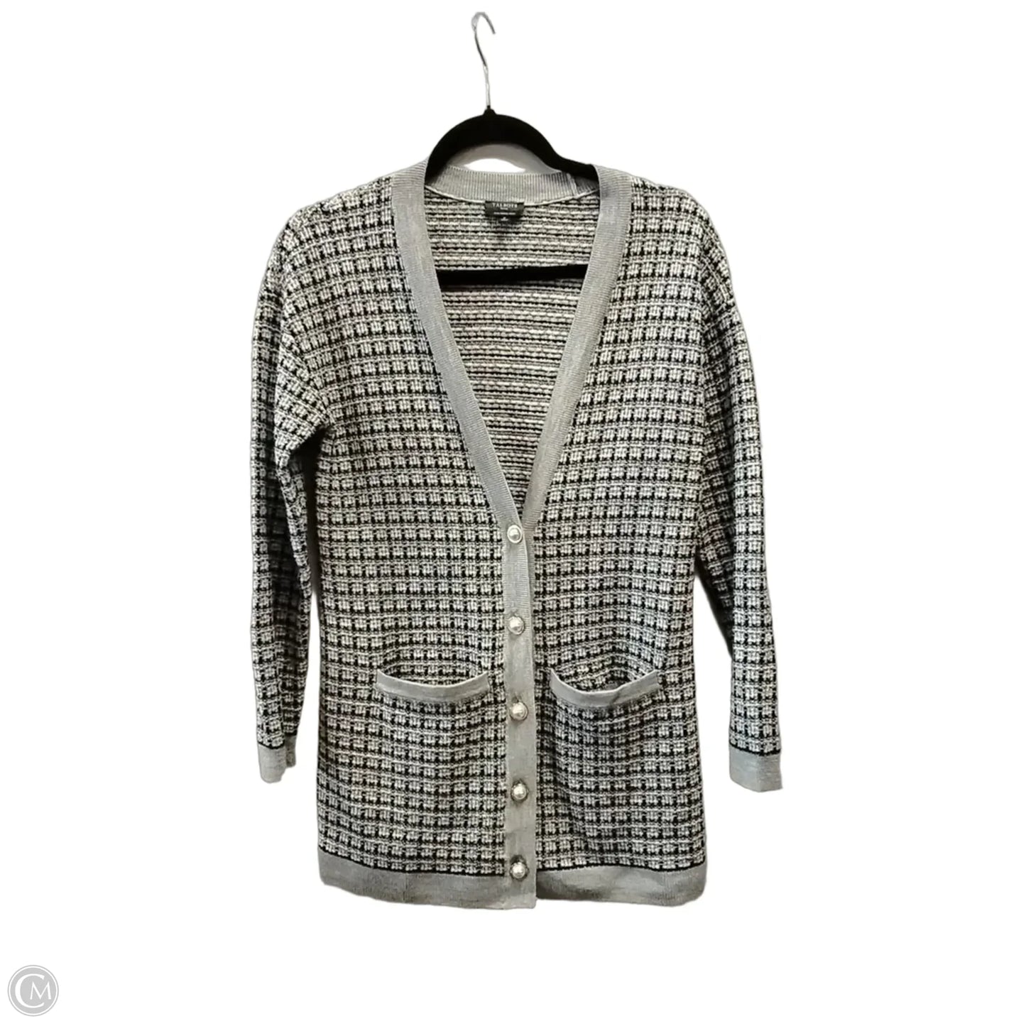 Sweater By Talbots In Grey, Size: Sp