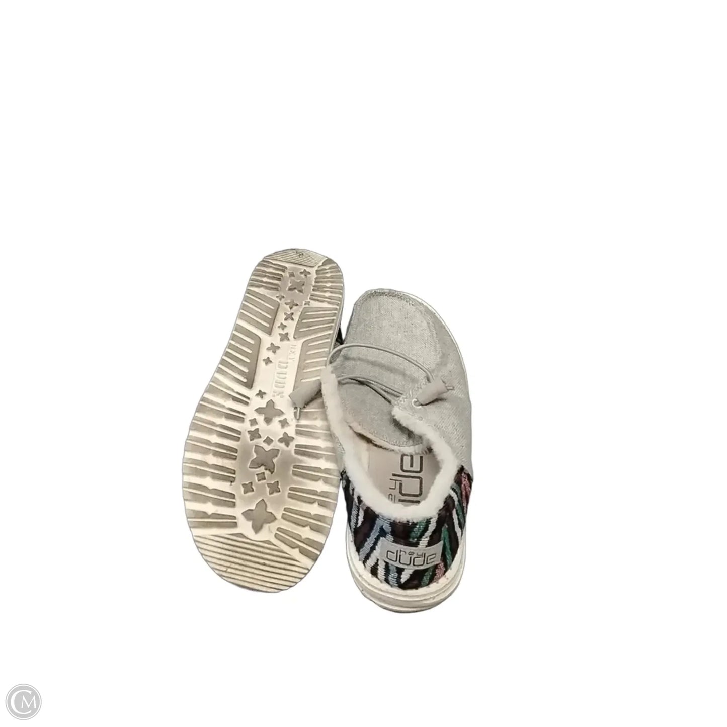 Shoes Sneakers By Hey Dude In Grey, Size: 8