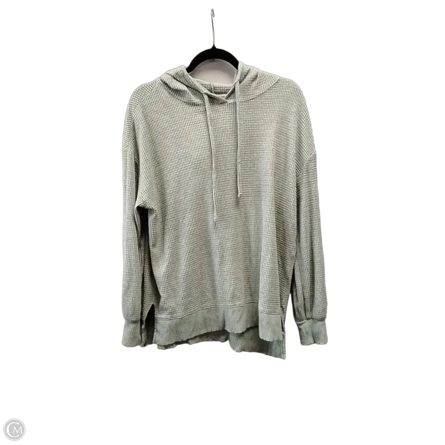 Sweatshirt Hoodie By So In Green, Size: L