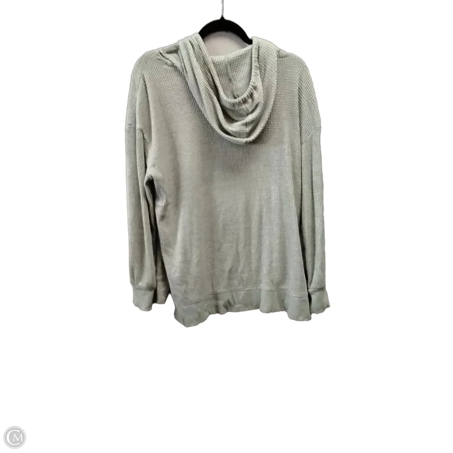 Sweatshirt Hoodie By So In Green, Size: L