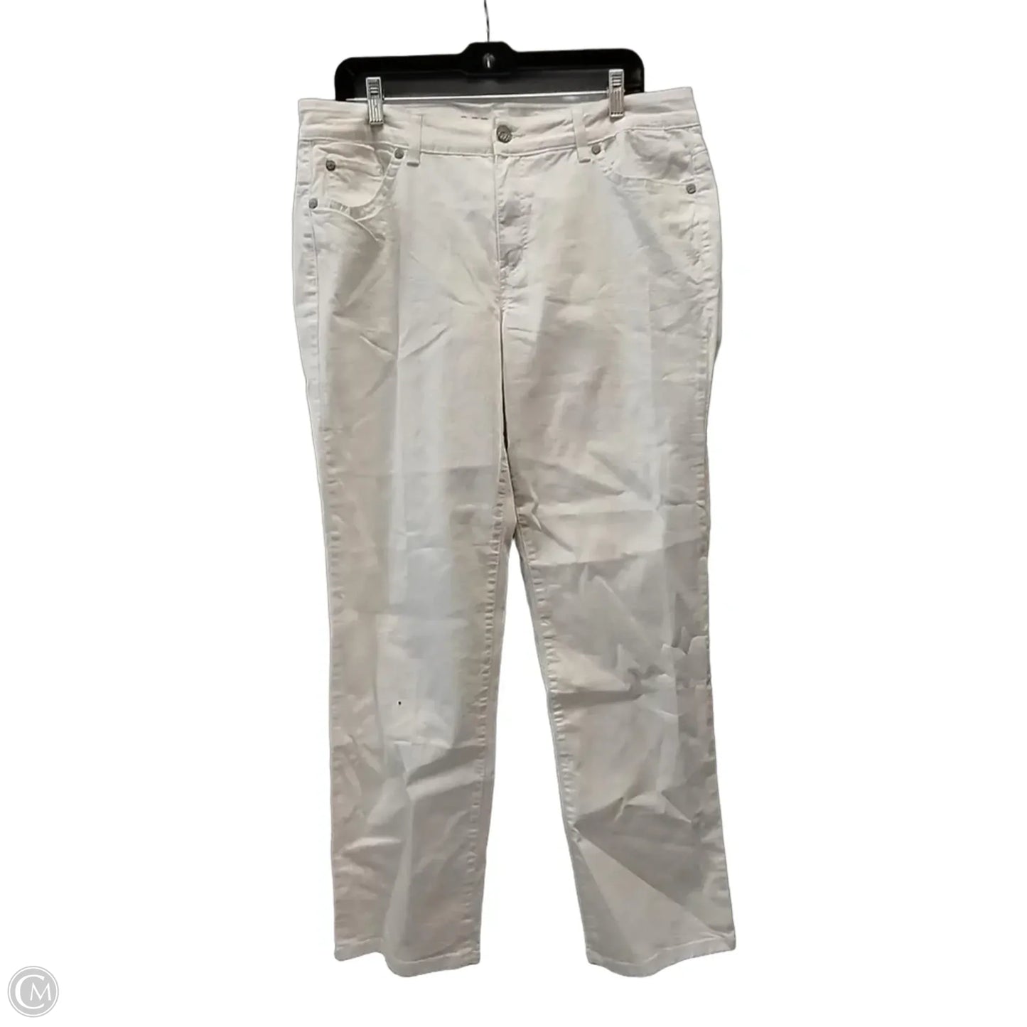 Jeans Straight By Code Blue In White, Size: 16