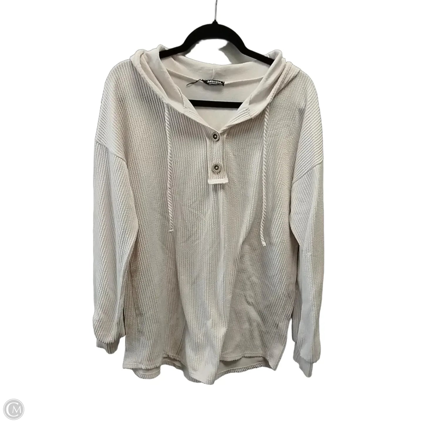 Sweatshirt Hoodie By Heimish Usa In Pink, Size: M
