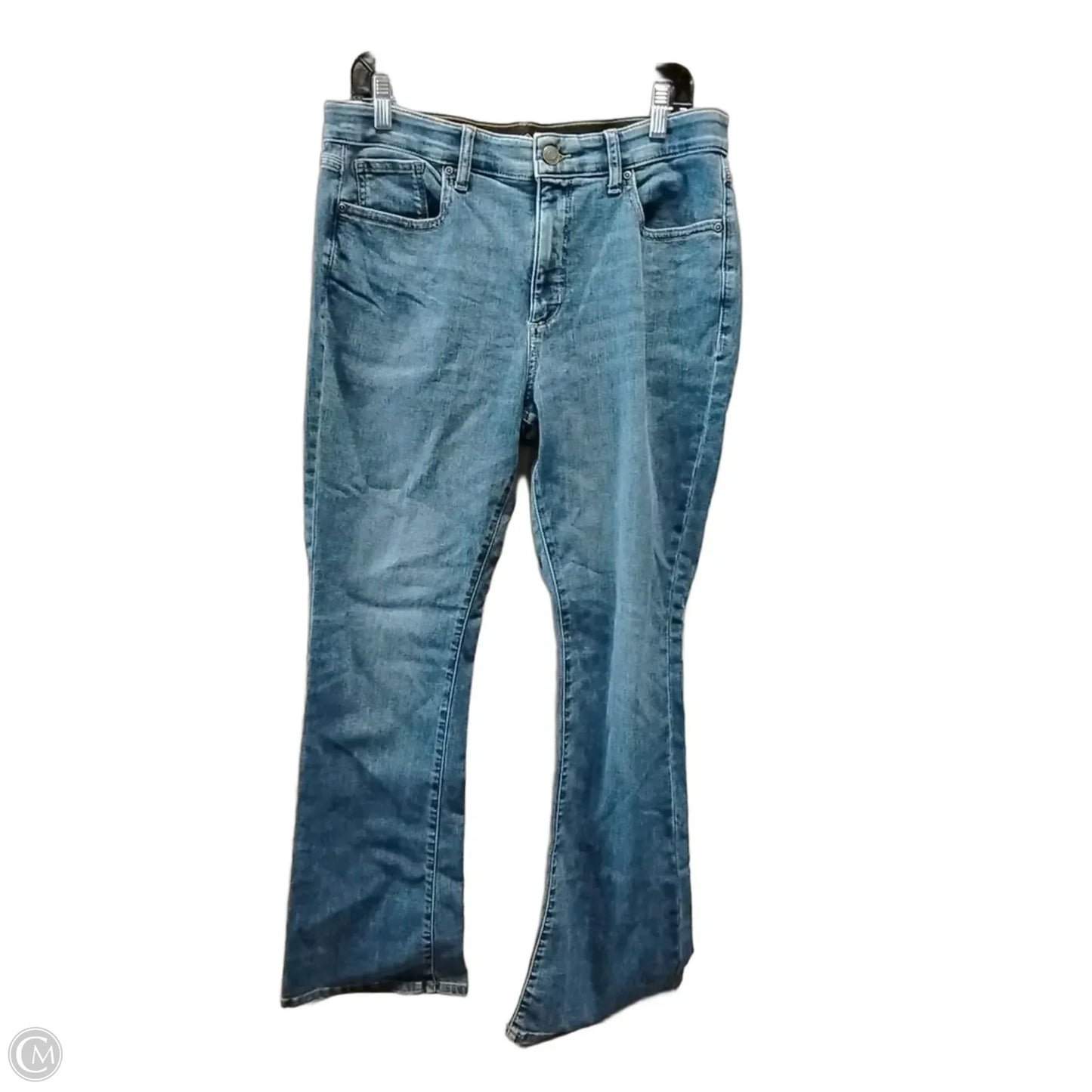 Jeans Flared By St Johns Bay In Blue Denim, Size: 12