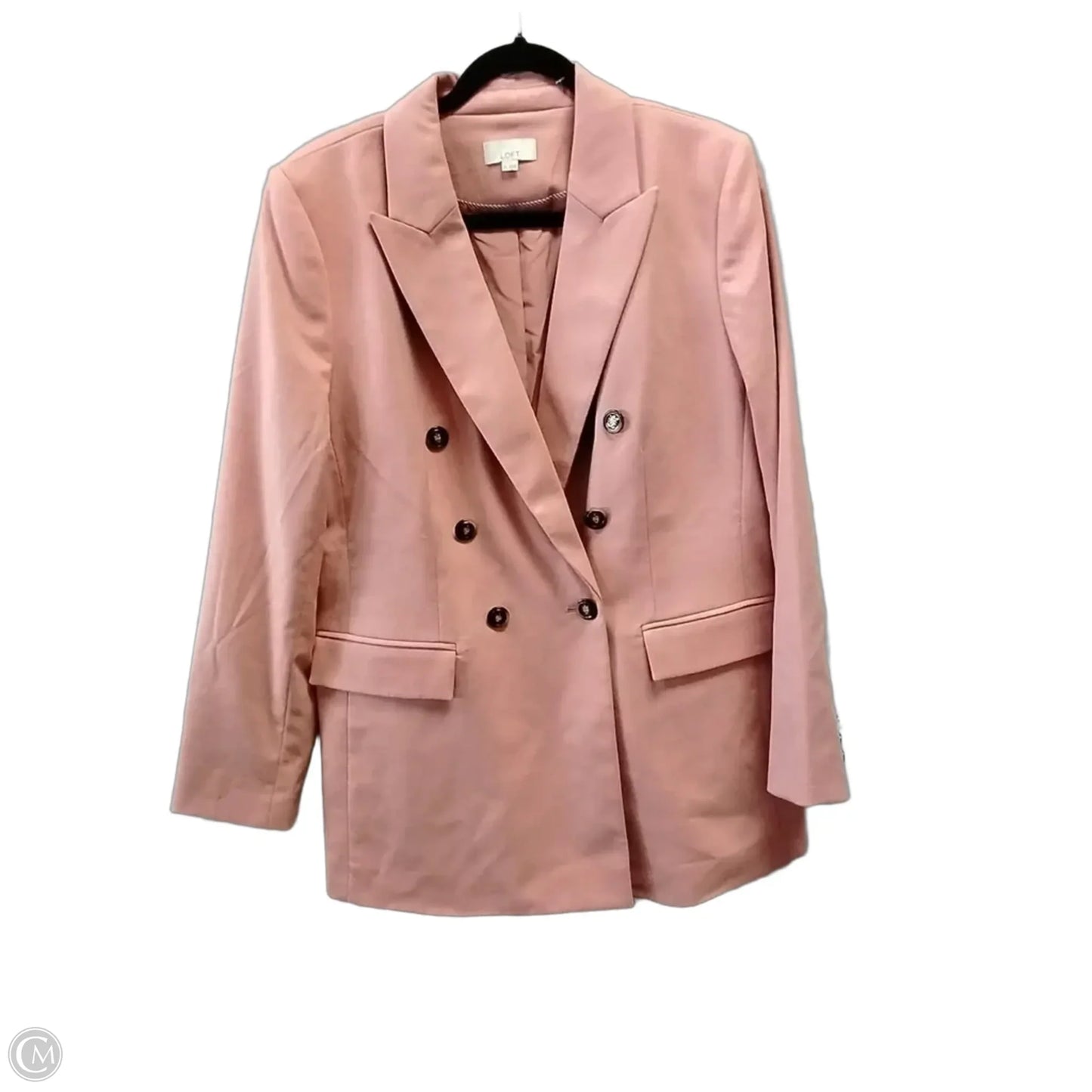 Blazer By Loft In Peach, Size: 14