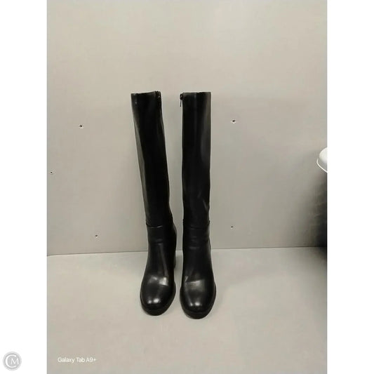 Boots Leather By Unisa In Black, Size: 6