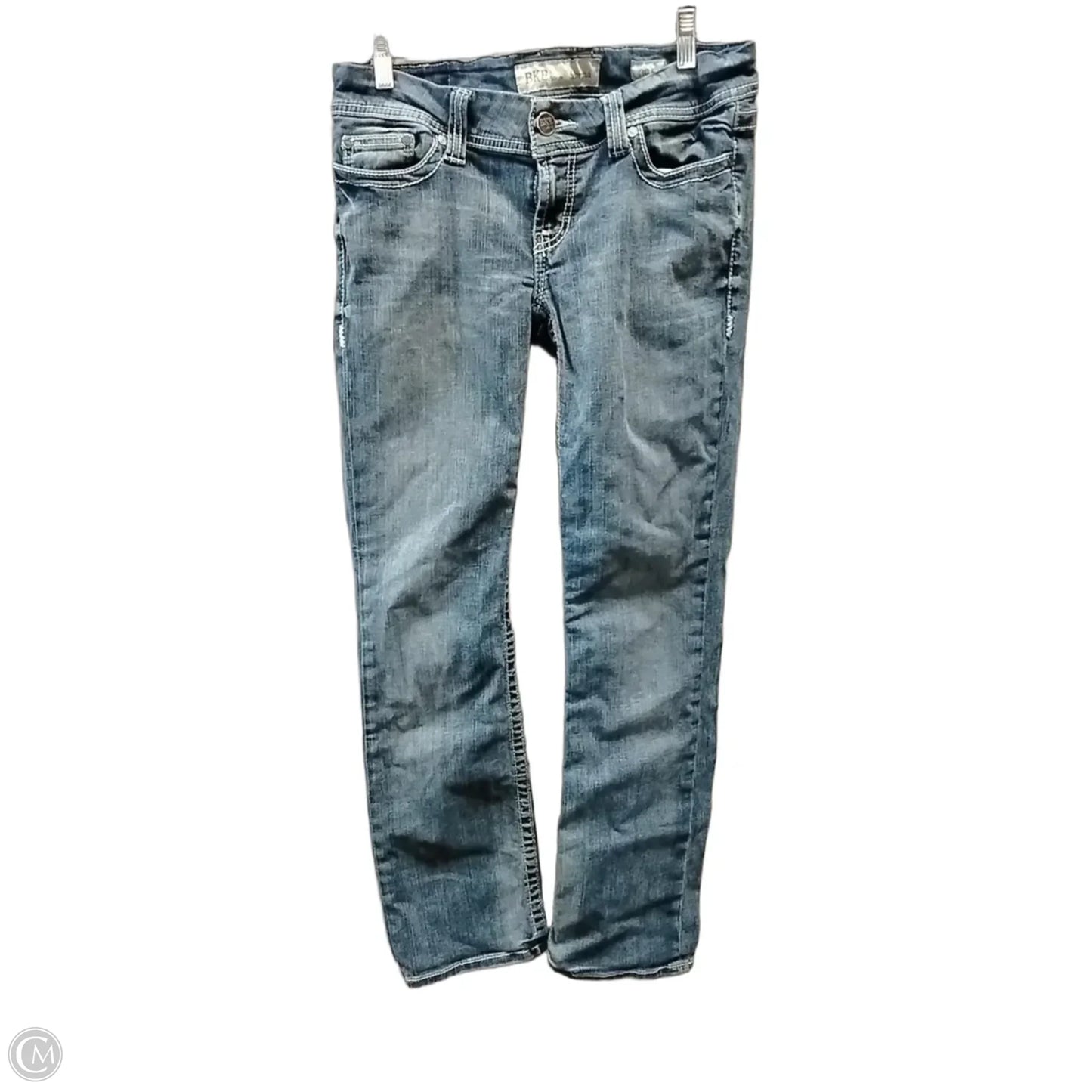 Jeans Straight By Bke In Blue Denim, Size: 10