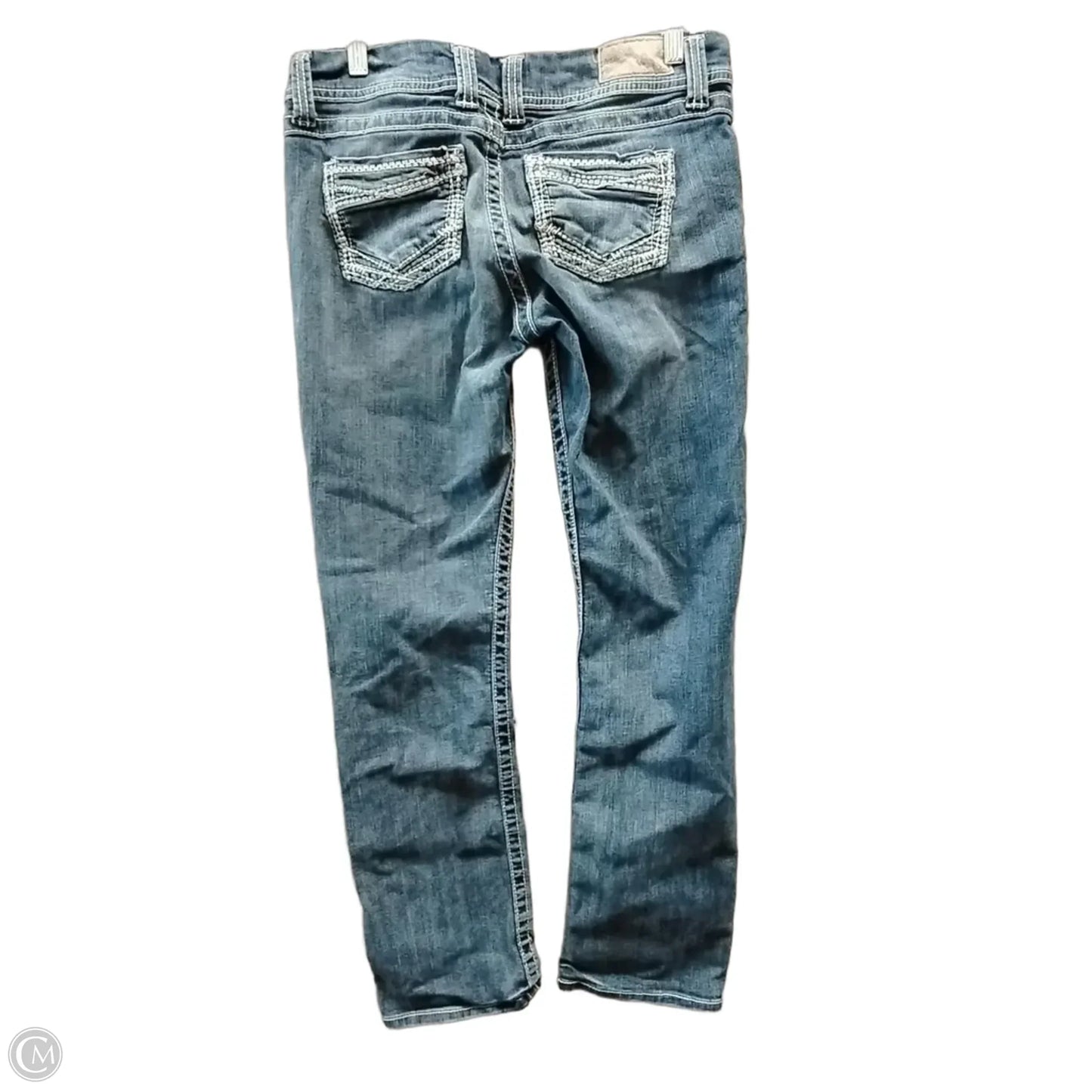 Jeans Straight By Bke In Blue Denim, Size: 10