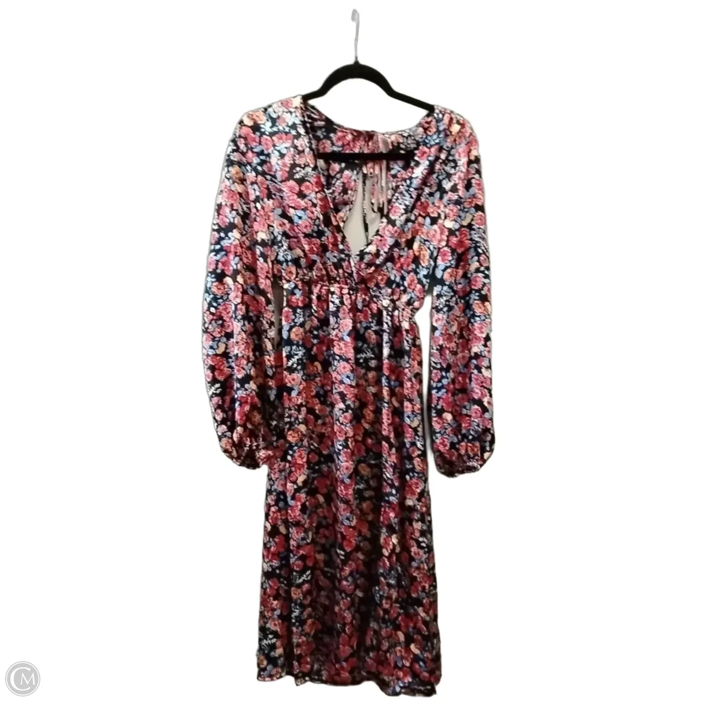 Dress Casual Maxi By Nasty Gal In Floral Print, Size: S