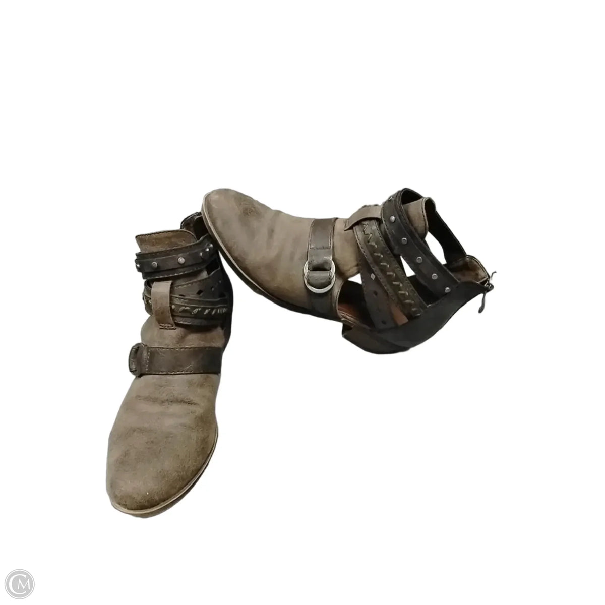 Boots Ankle Heels By Maurices In Brown, Size: 9