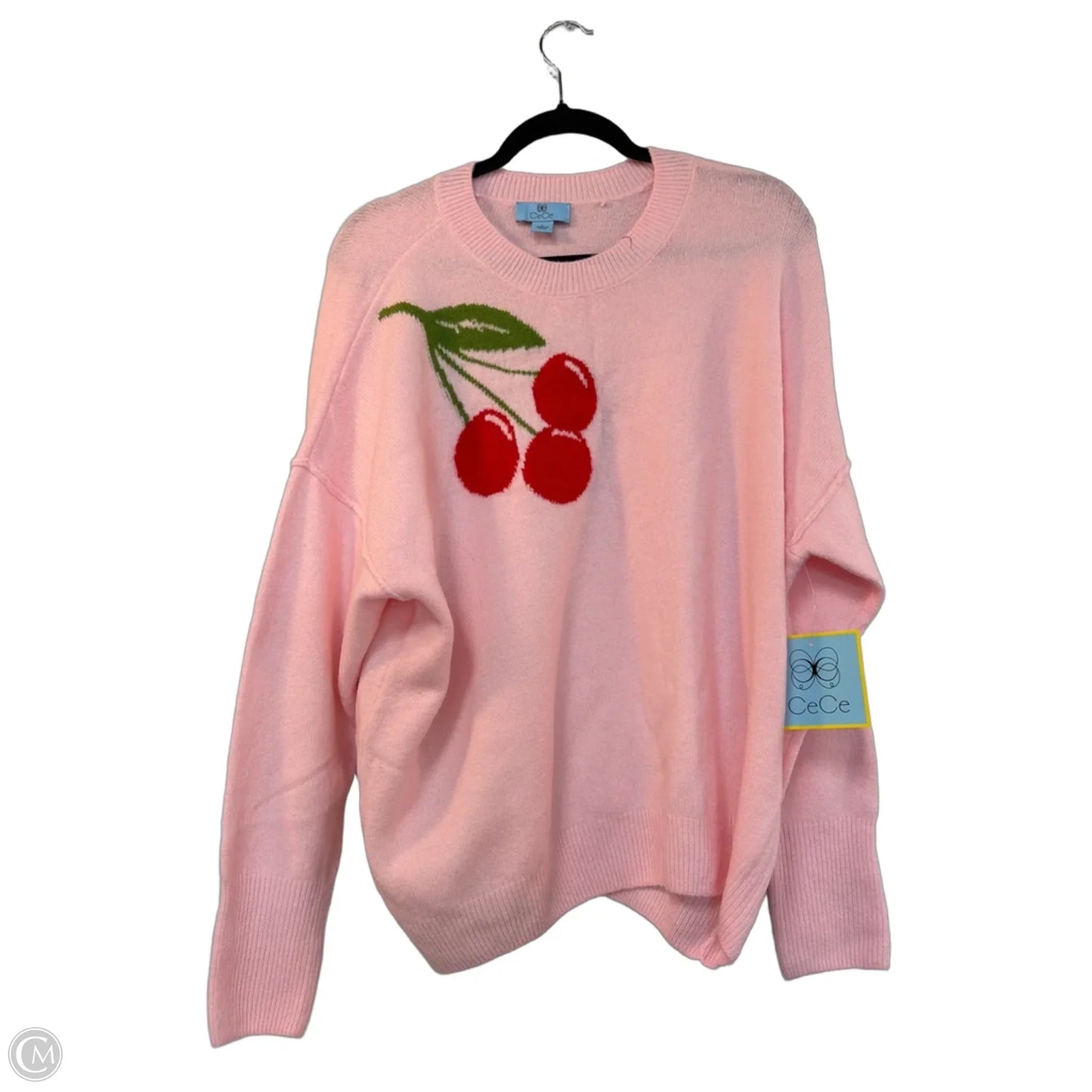Sweater By Cece In Pink, Size: L