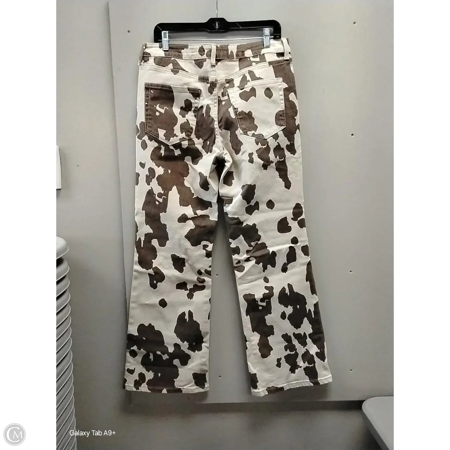 Jeans Straight By Just Usa In Animal Print, Size: 12