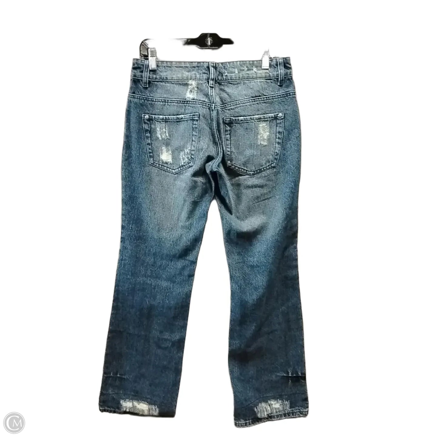 Jeans Straight By Clothes Mentor In Blue Denim, Size: 11