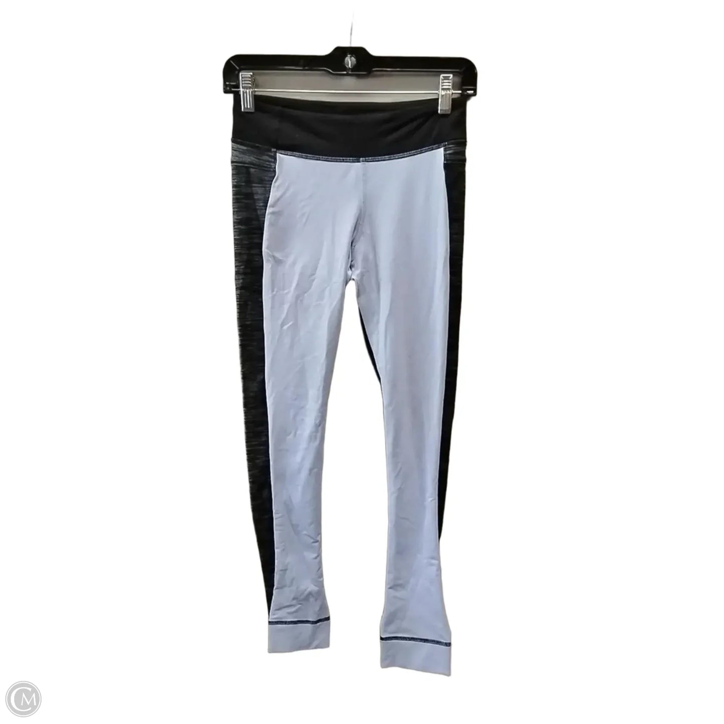 Athletic Leggings By Lululemon In Black & Purple, Size: 4