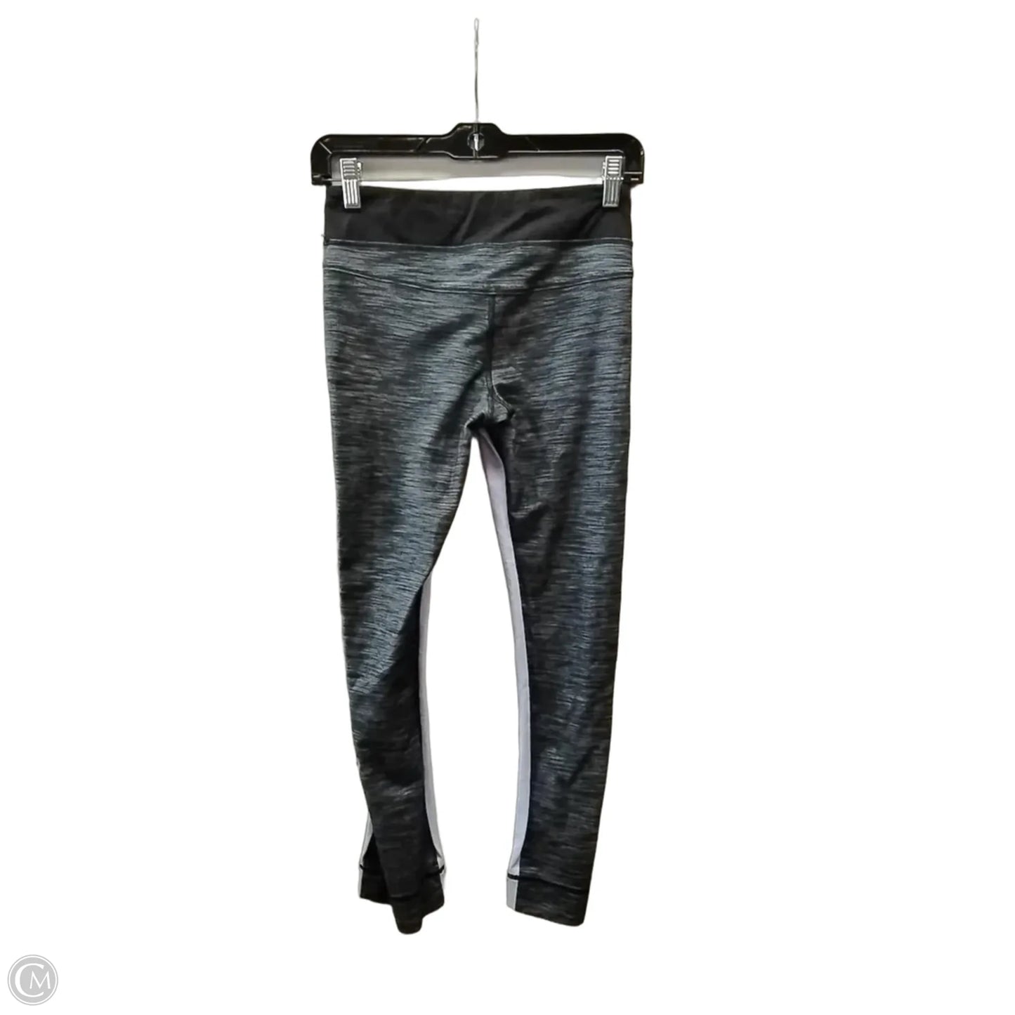 Athletic Leggings By Lululemon In Black & Purple, Size: 4