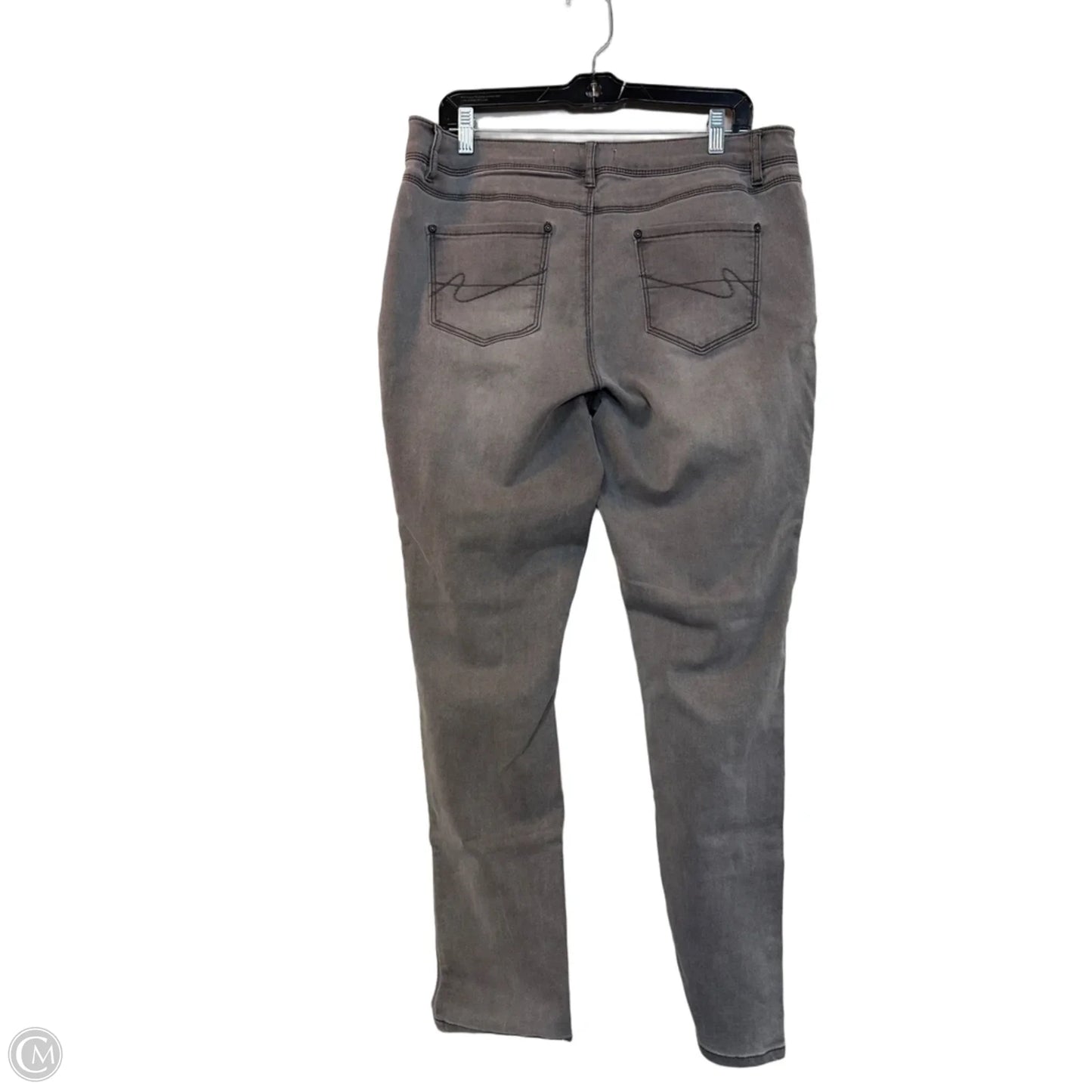 Jeans Skinny By Clothes Mentor In Grey, Size: 14