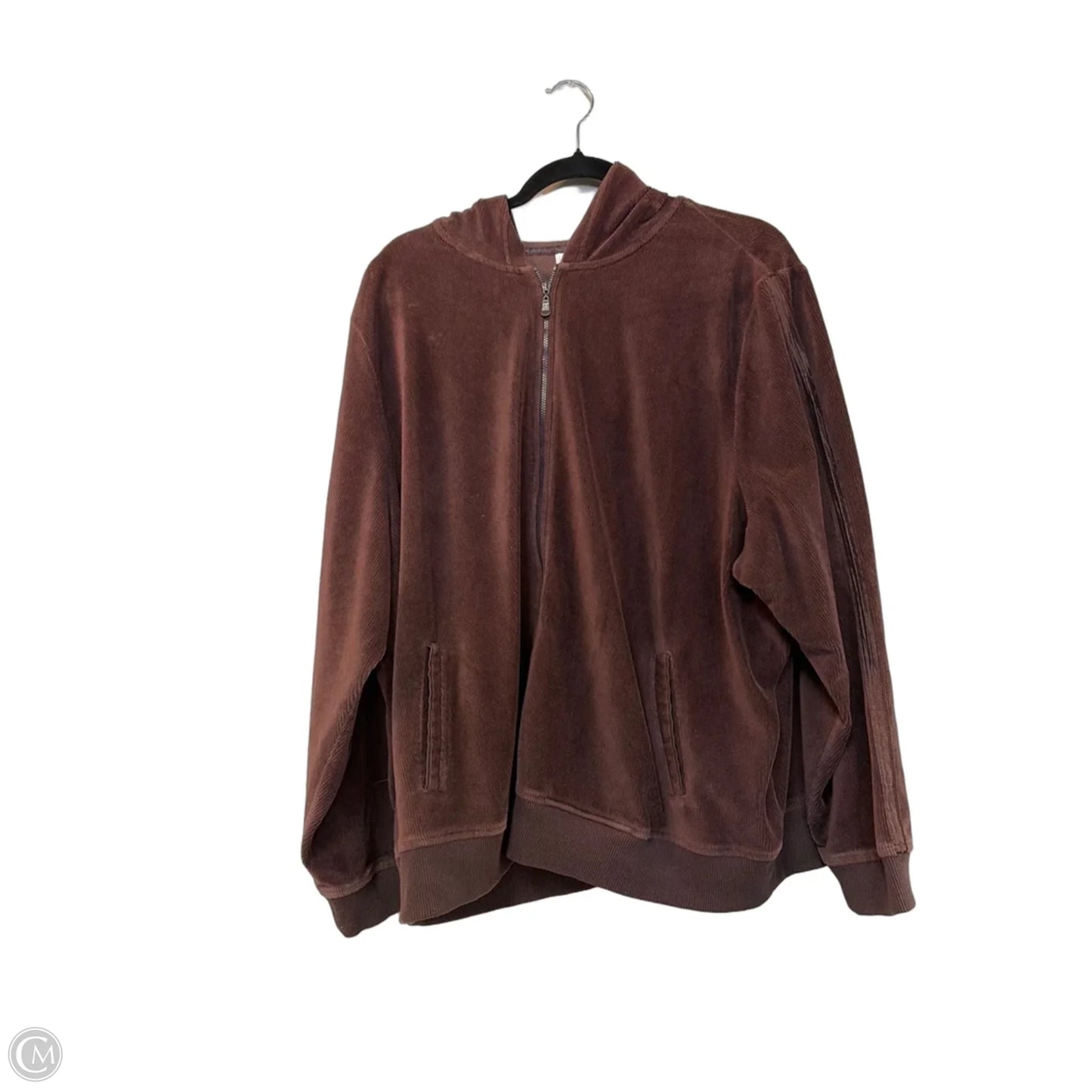 Jacket Other By Sag Harbor In Brown, Size: L