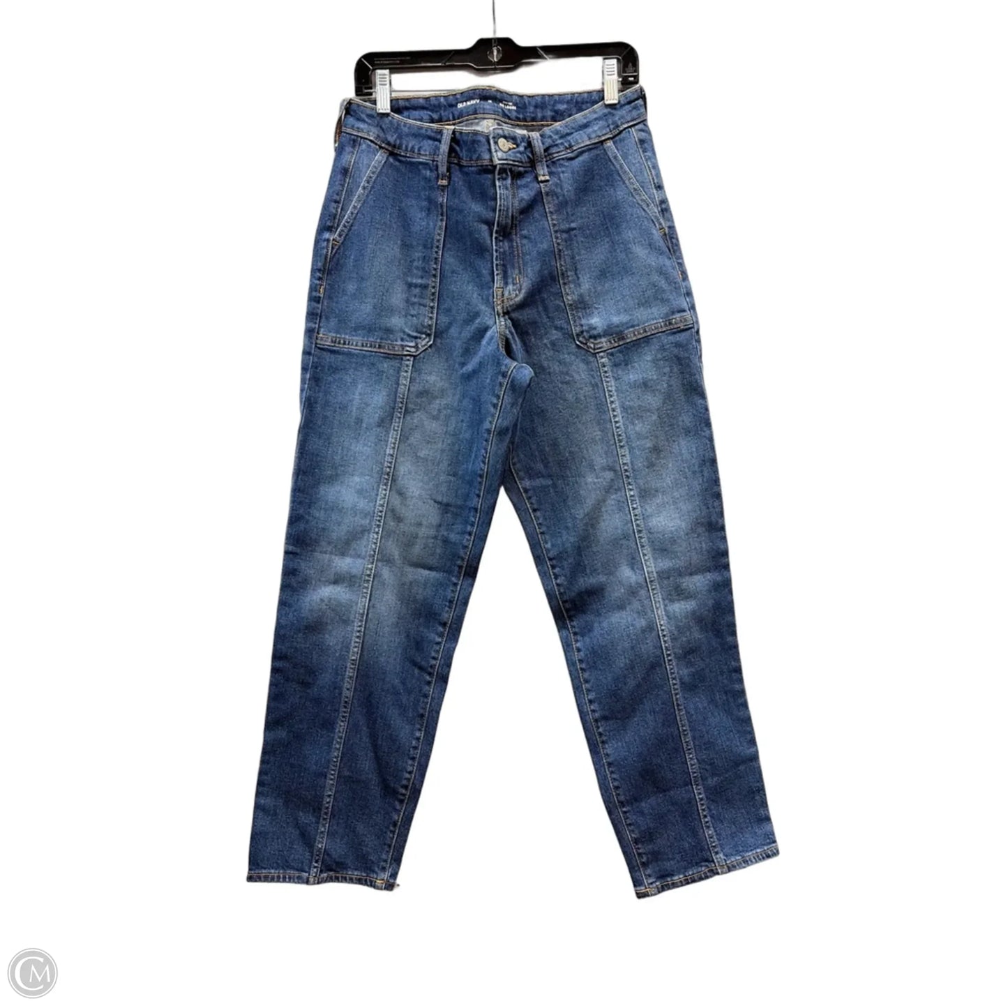 Jeans Wide Leg By Old Navy In Blue Denim, Size: 12