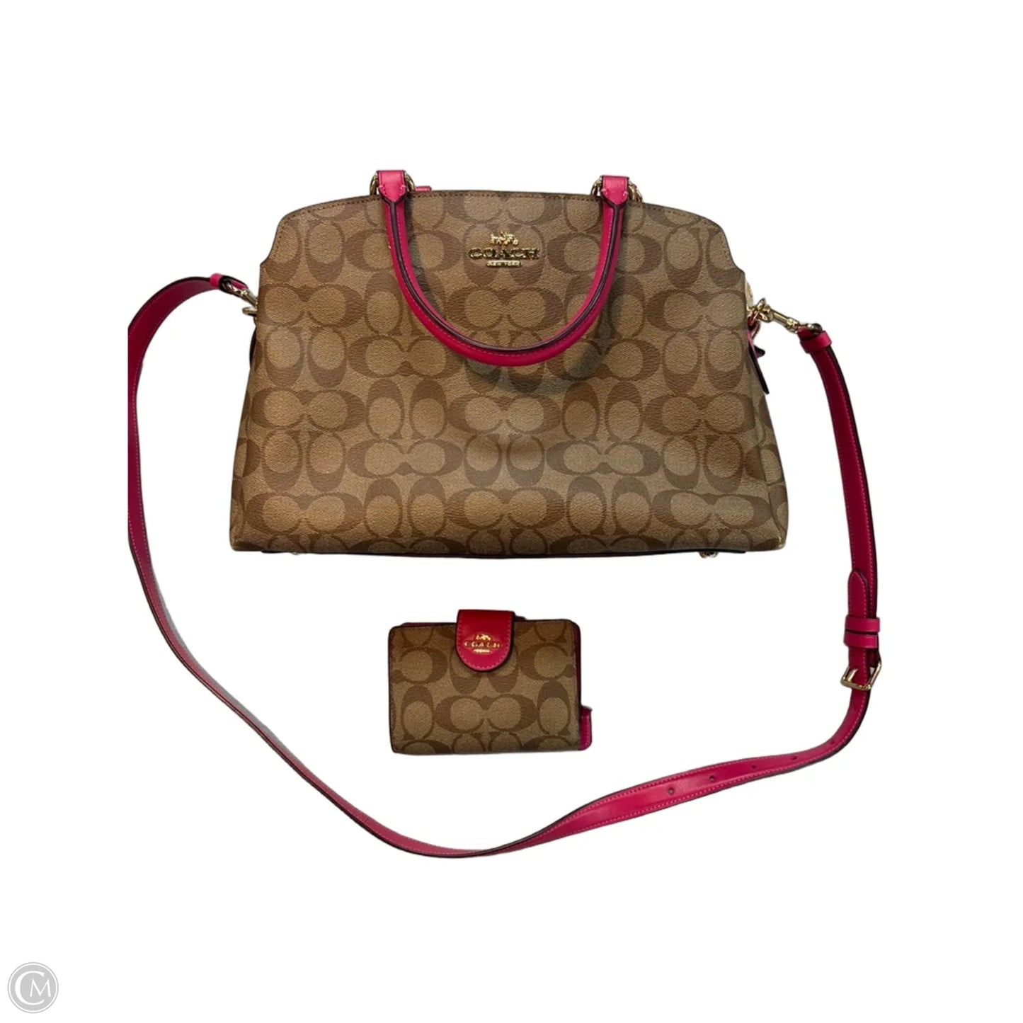 Handbag Designer By Coach, Size: Medium
