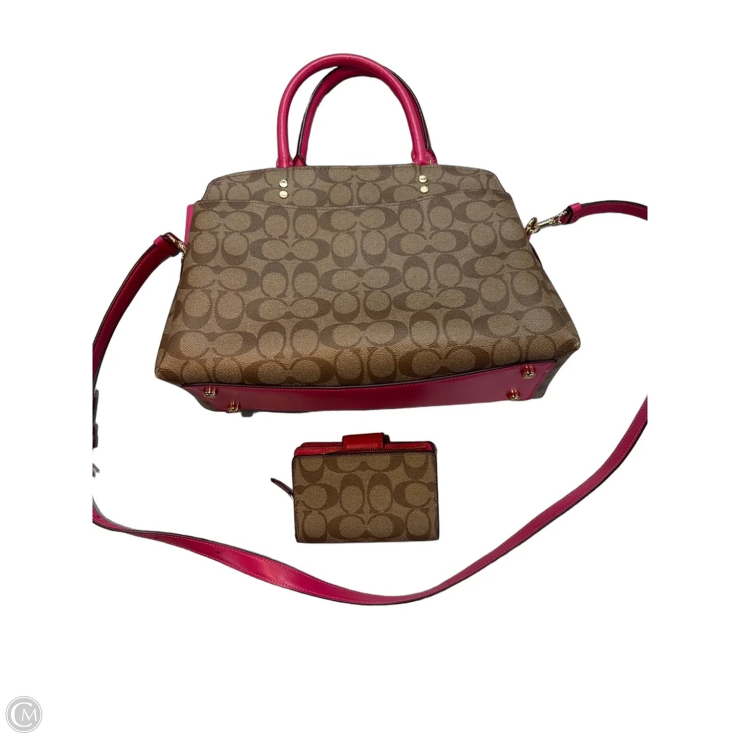 Handbag Designer By Coach, Size: Medium
