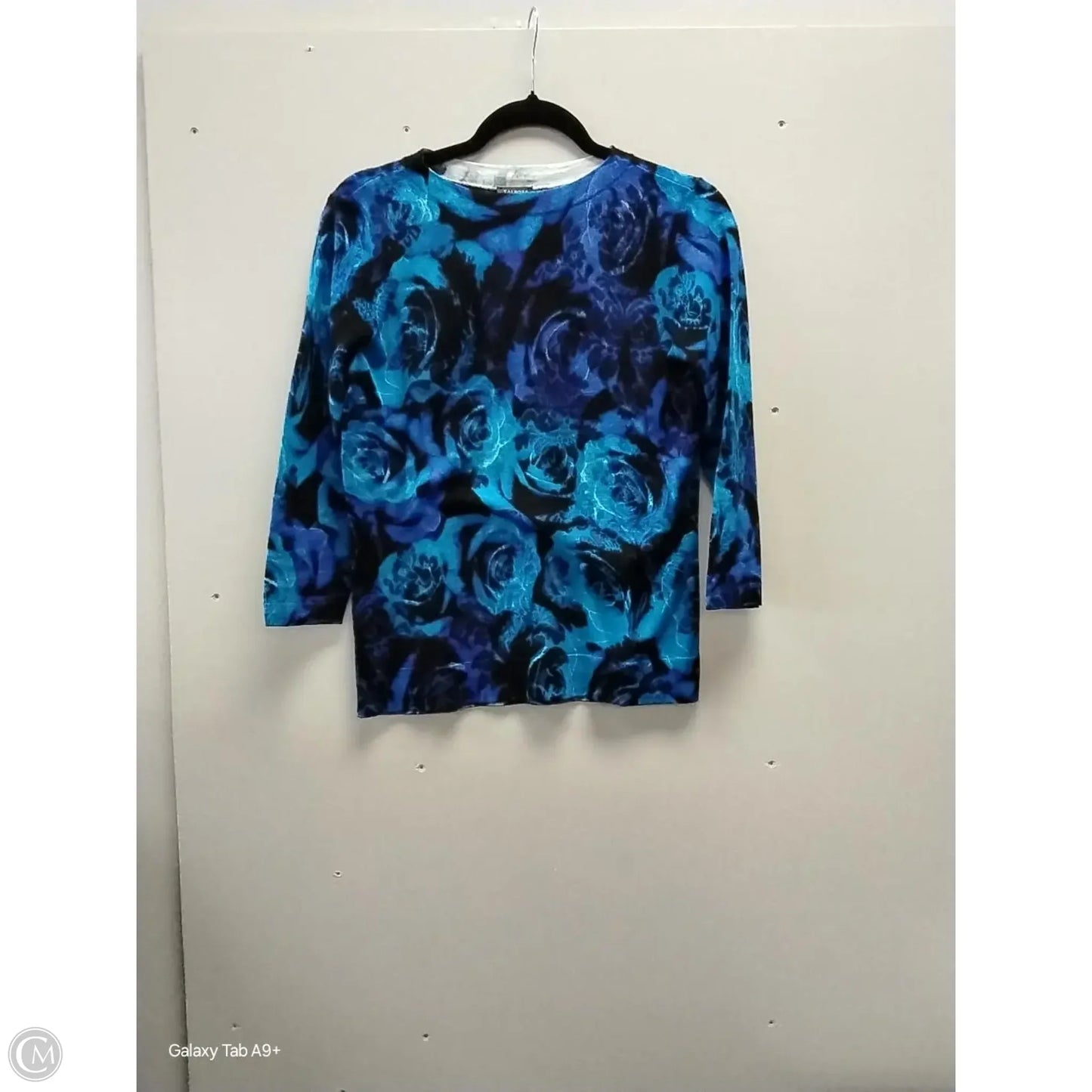 Sweater By Talbots In Floral Print, Size: S
