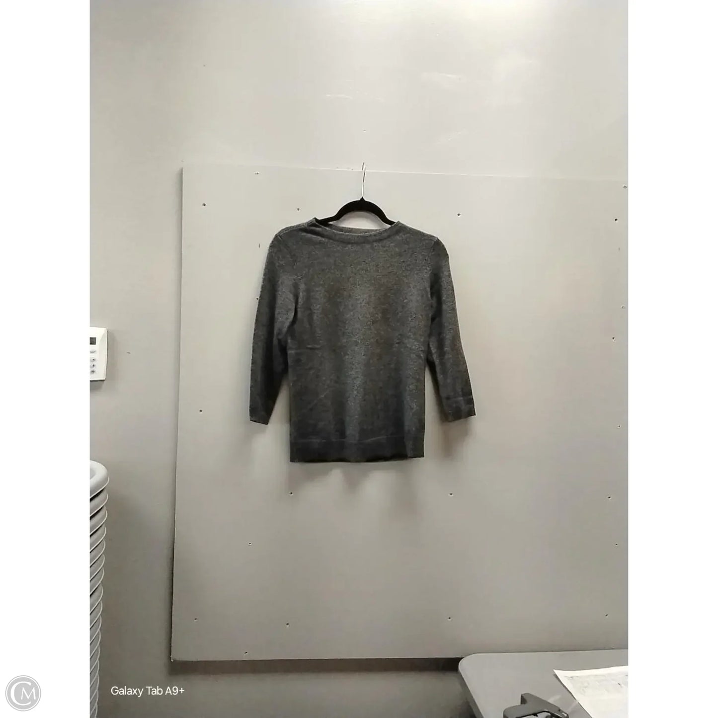 Sweater By Talbots In Grey, Size: S