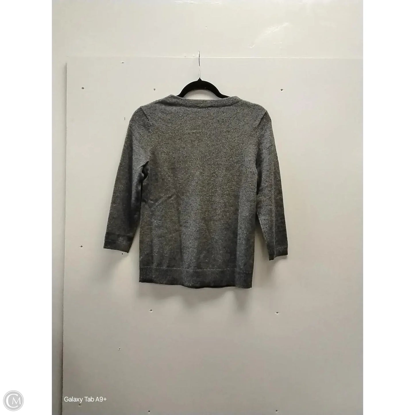 Sweater By Talbots In Grey, Size: S