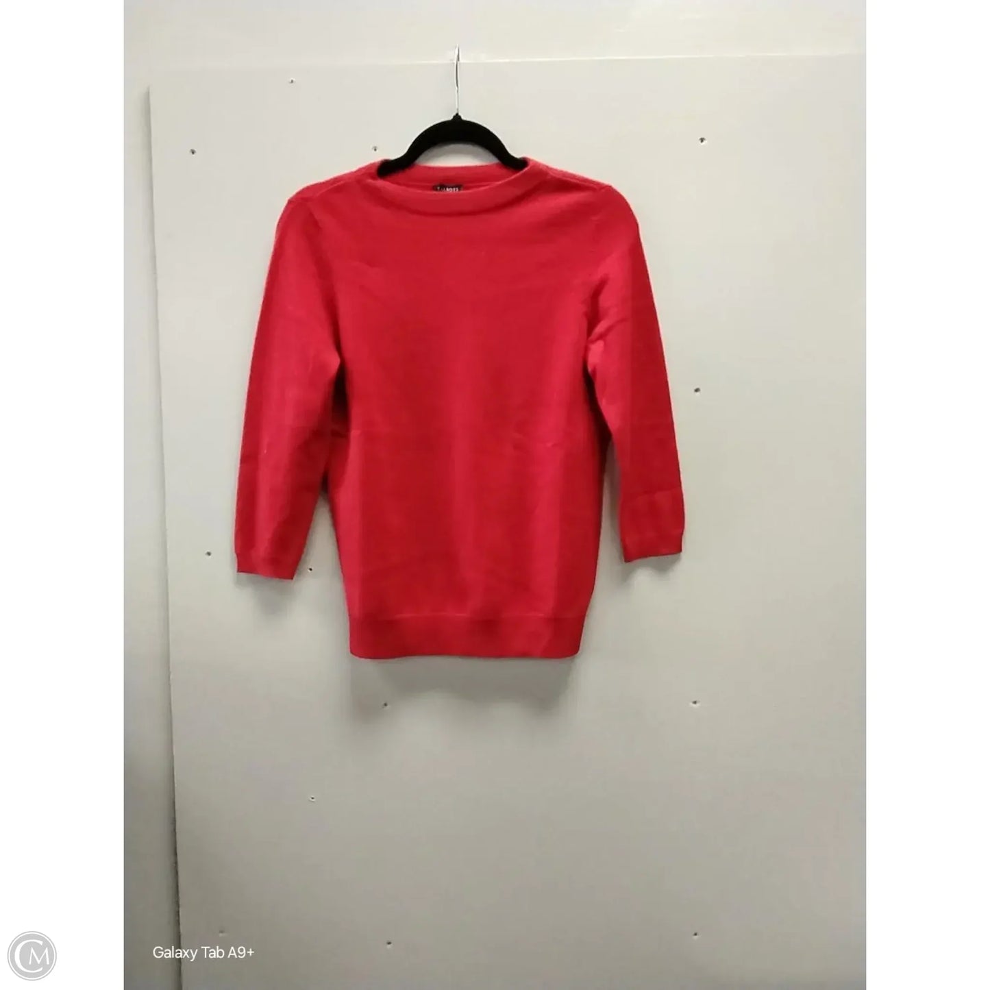 Sweater By Talbots In Red, Size: S