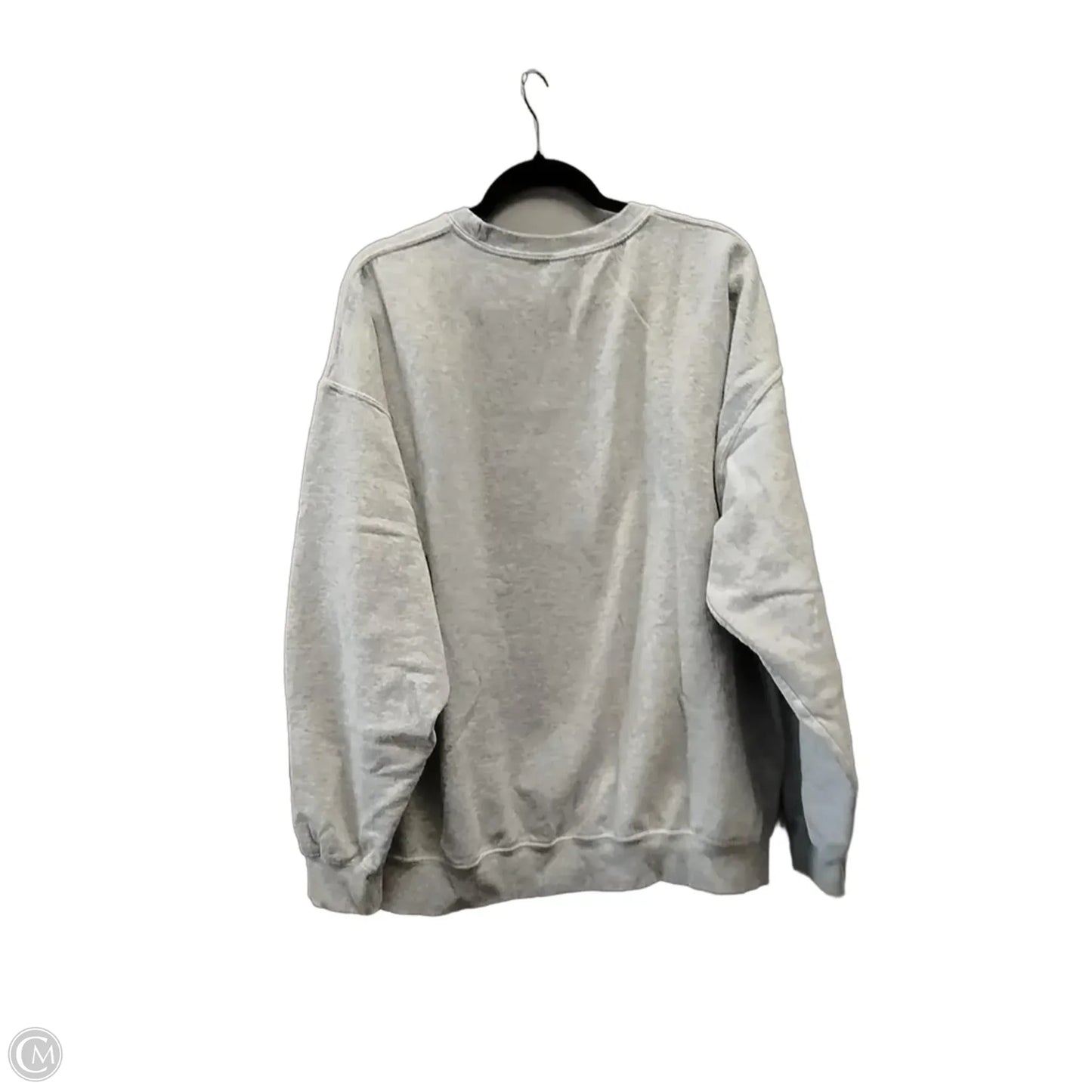 Sweatshirt Crewneck By Gildan In Grey, Size: 2x