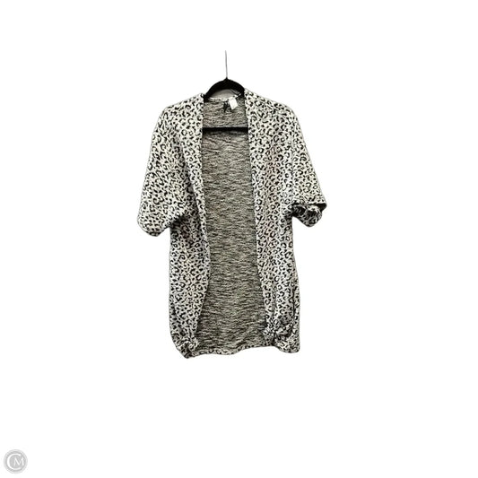 Cardigan By Divided In Animal Print, Size: Xs