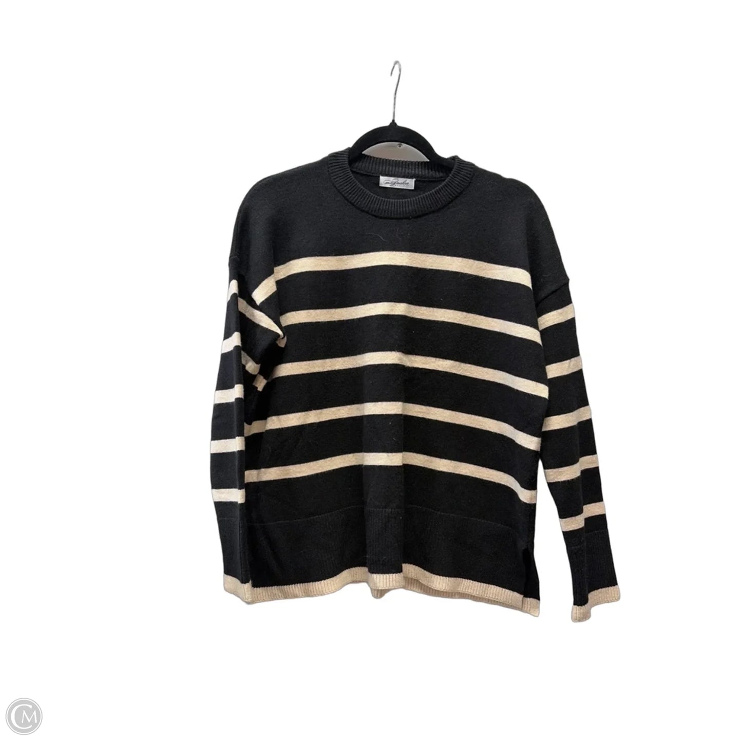Sweater By Magnolia In Striped Pattern, Size: S