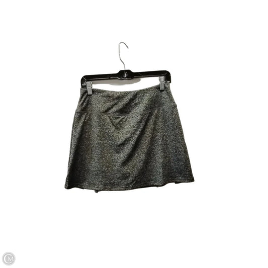 Athletic Skirt By Chicos In Grey, Size: M