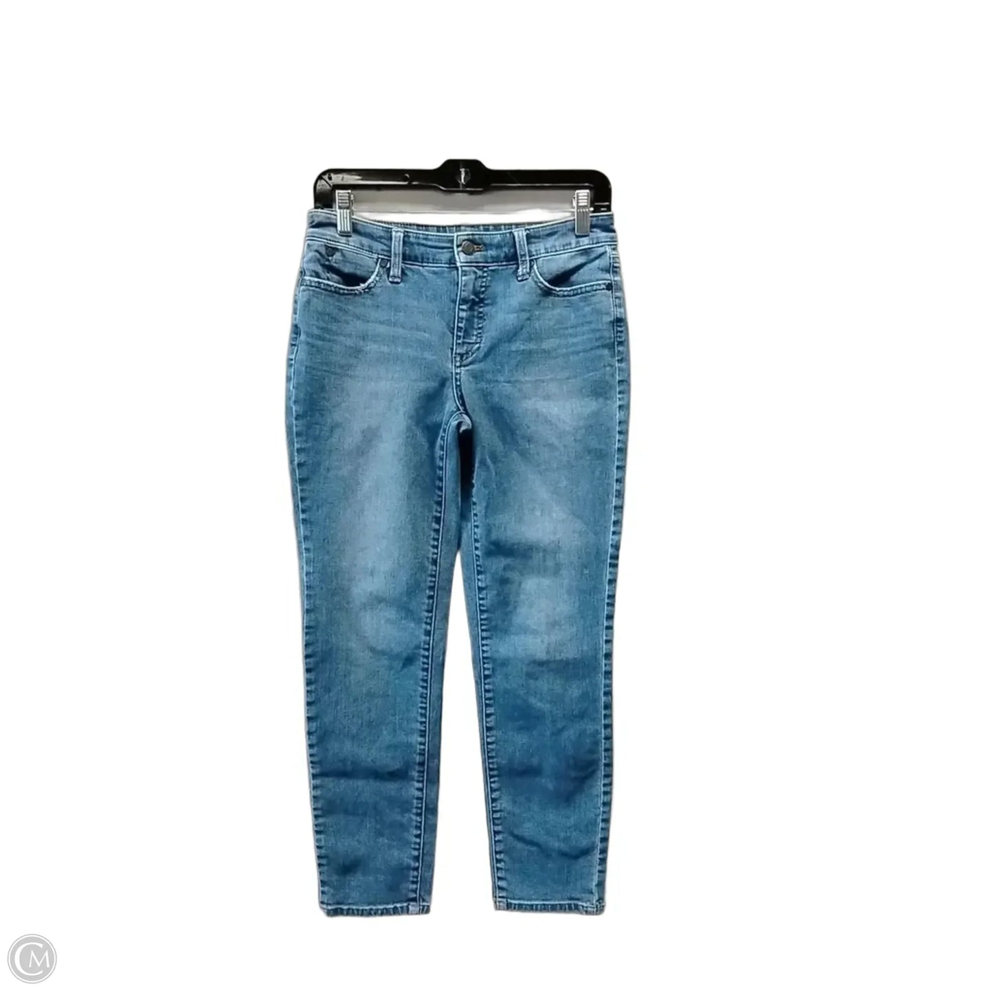 Jeans Skinny By Talbots In Blue Denim, Size: 2