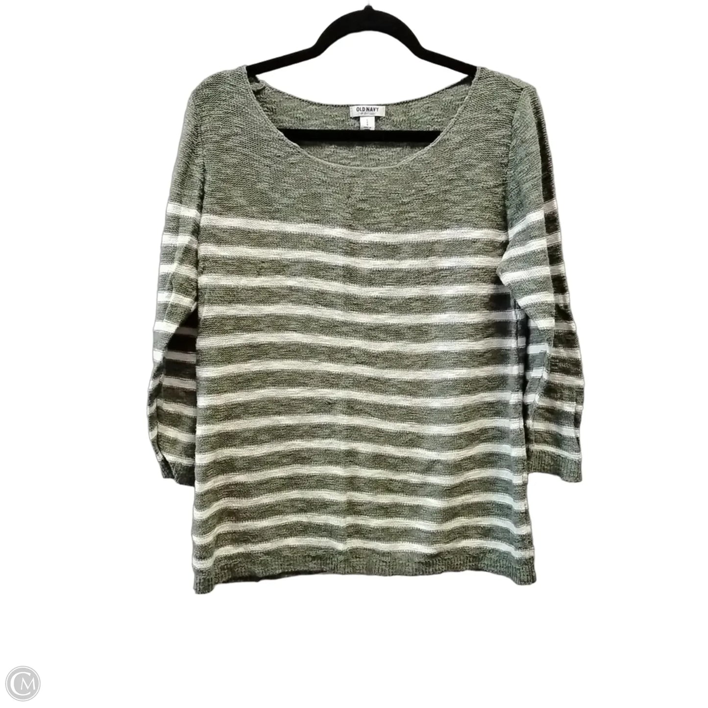 Sweater By Old Navy In Striped Pattern, Size: L