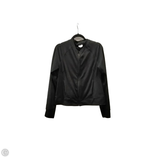 Athletic Jacket By Yogalicious In Black, Size: Xl