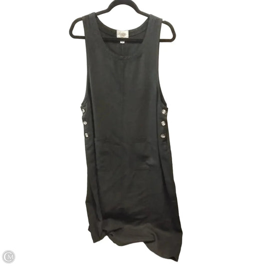 Dress Casual Midi By Talbots In Black, Size: M