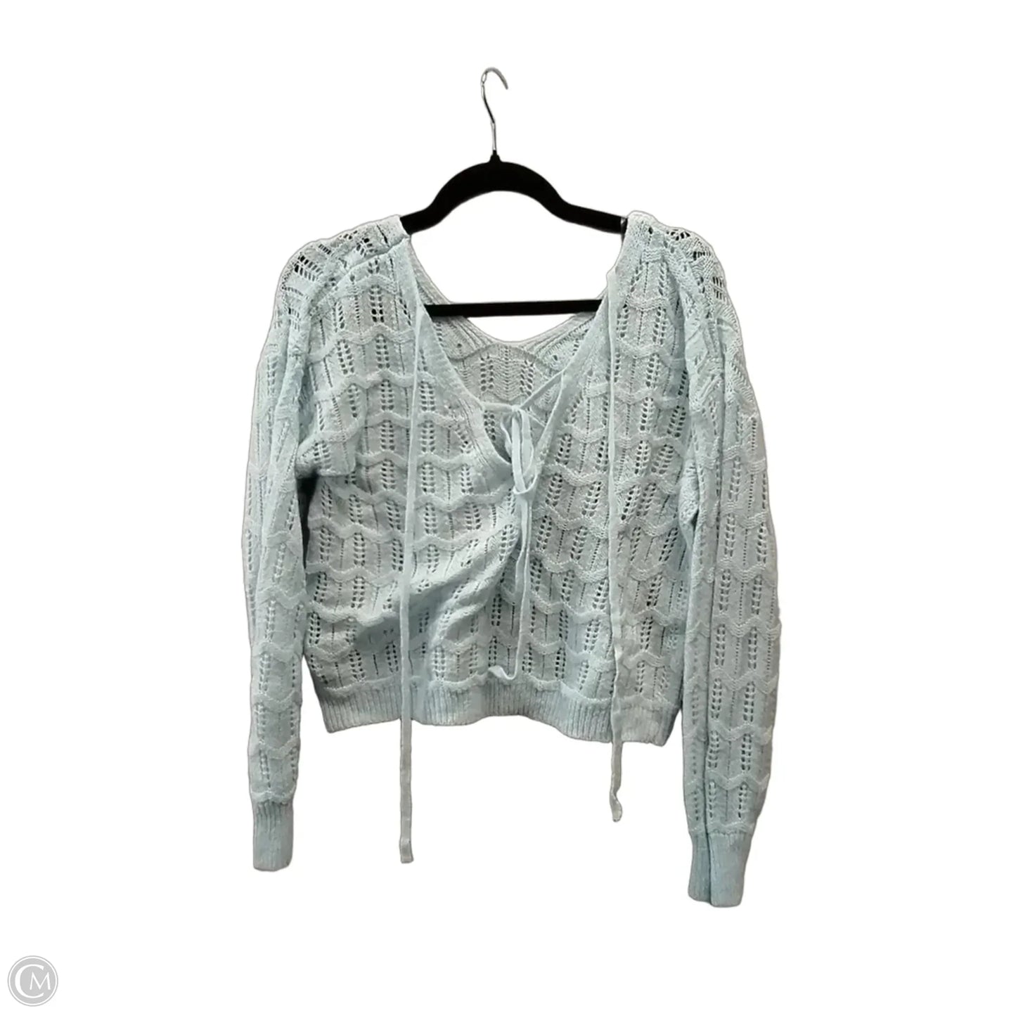 Sweater By Francesca’s In Blue, Size: L