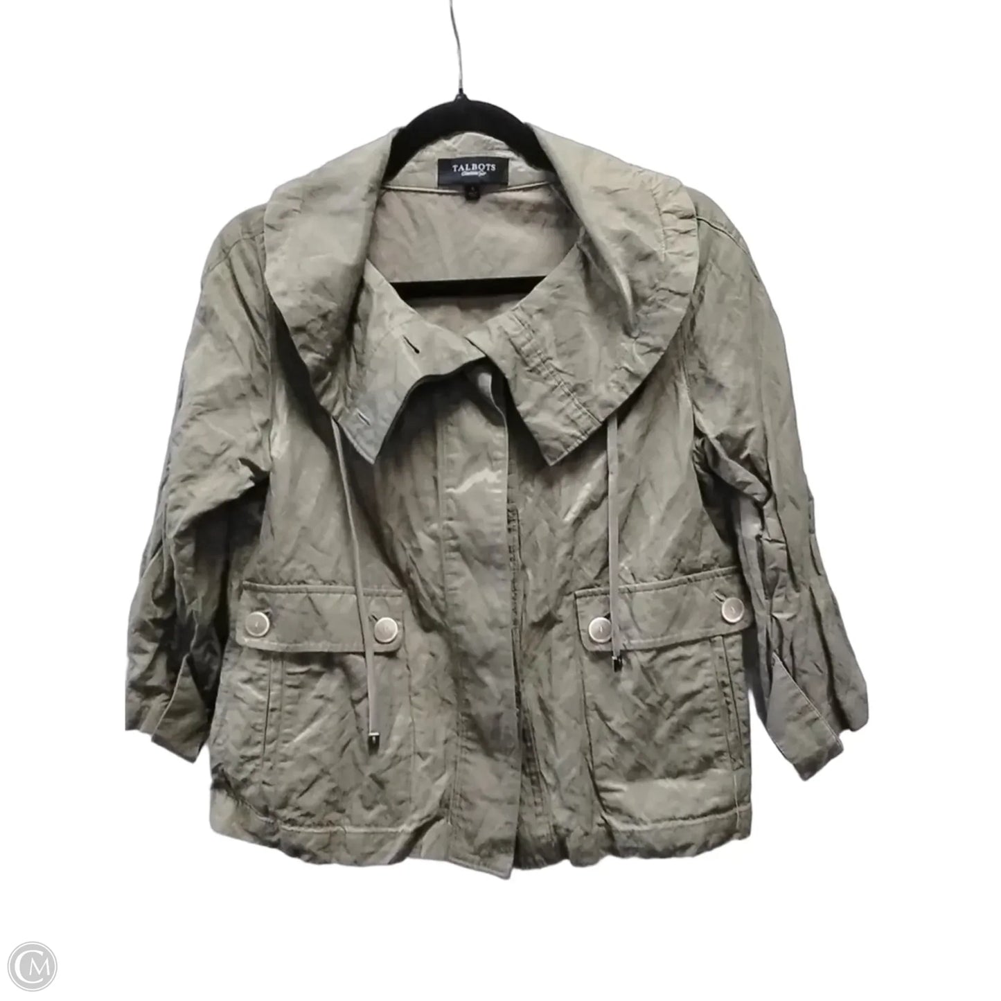 Jacket Other By Talbots In Green, Size: 4