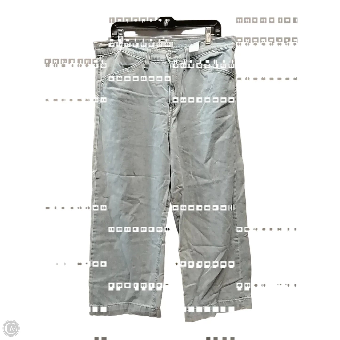 Jeans Straight By Cme In Blue Denim, Size: 12