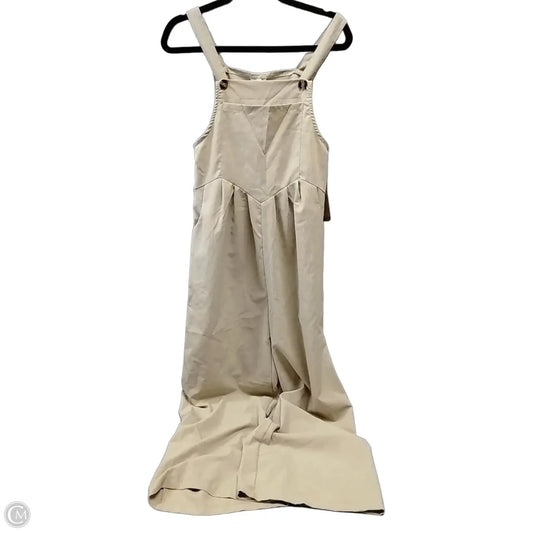 Jumpsuit By Cme In Tan, Size: S