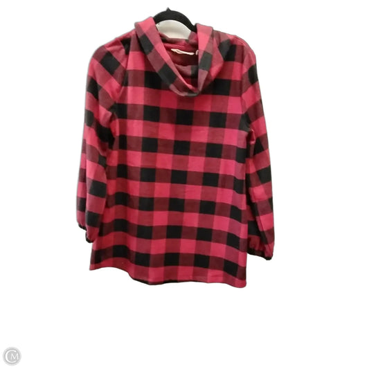Sweater By Soft Surroundings In Plaid Pattern, Size: S