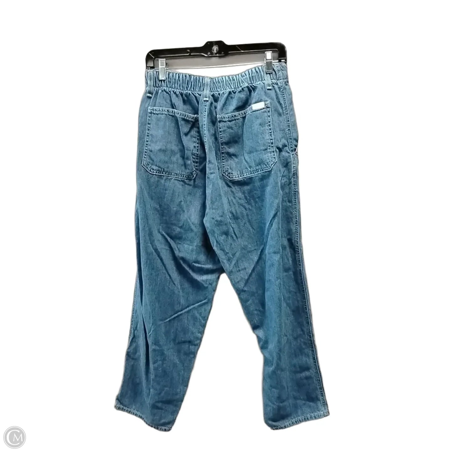 Jeans Wide Leg By Levis In Blue Denim, Size: 12