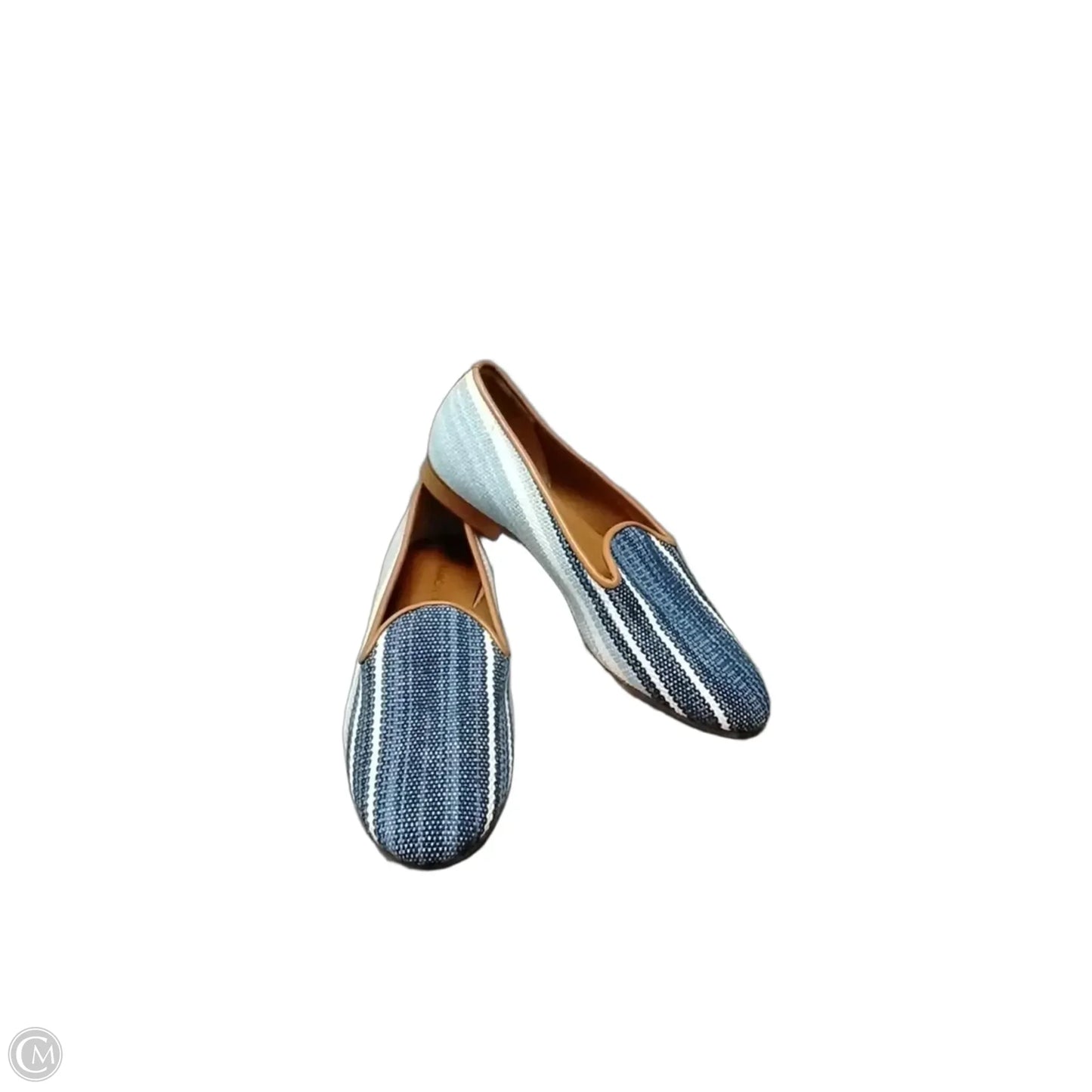 Shoes Flats By Cme In Blue, Size: 6