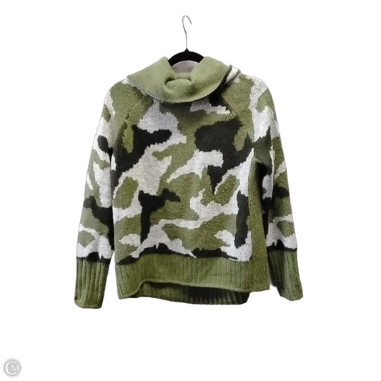 Sweater By Cme In Camouflage Print, Size: S