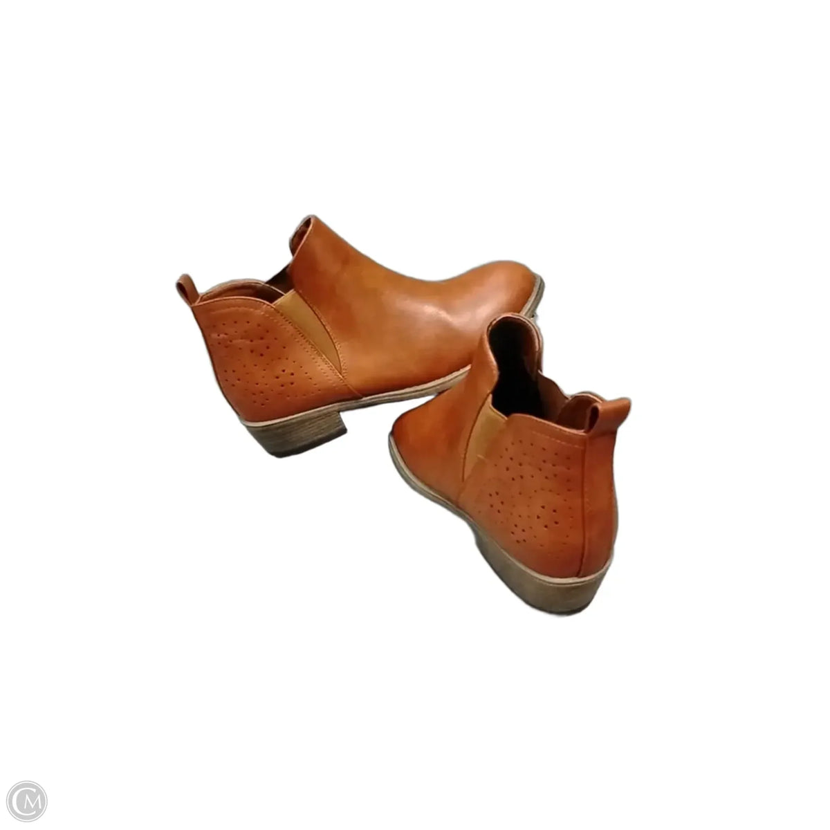 Boots Leather By Cme In Brown, Size: 8.5
