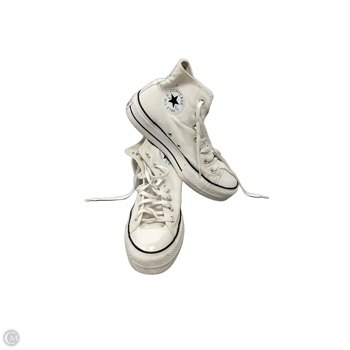 Shoes Sneakers By Converse In White, Size: 7.5