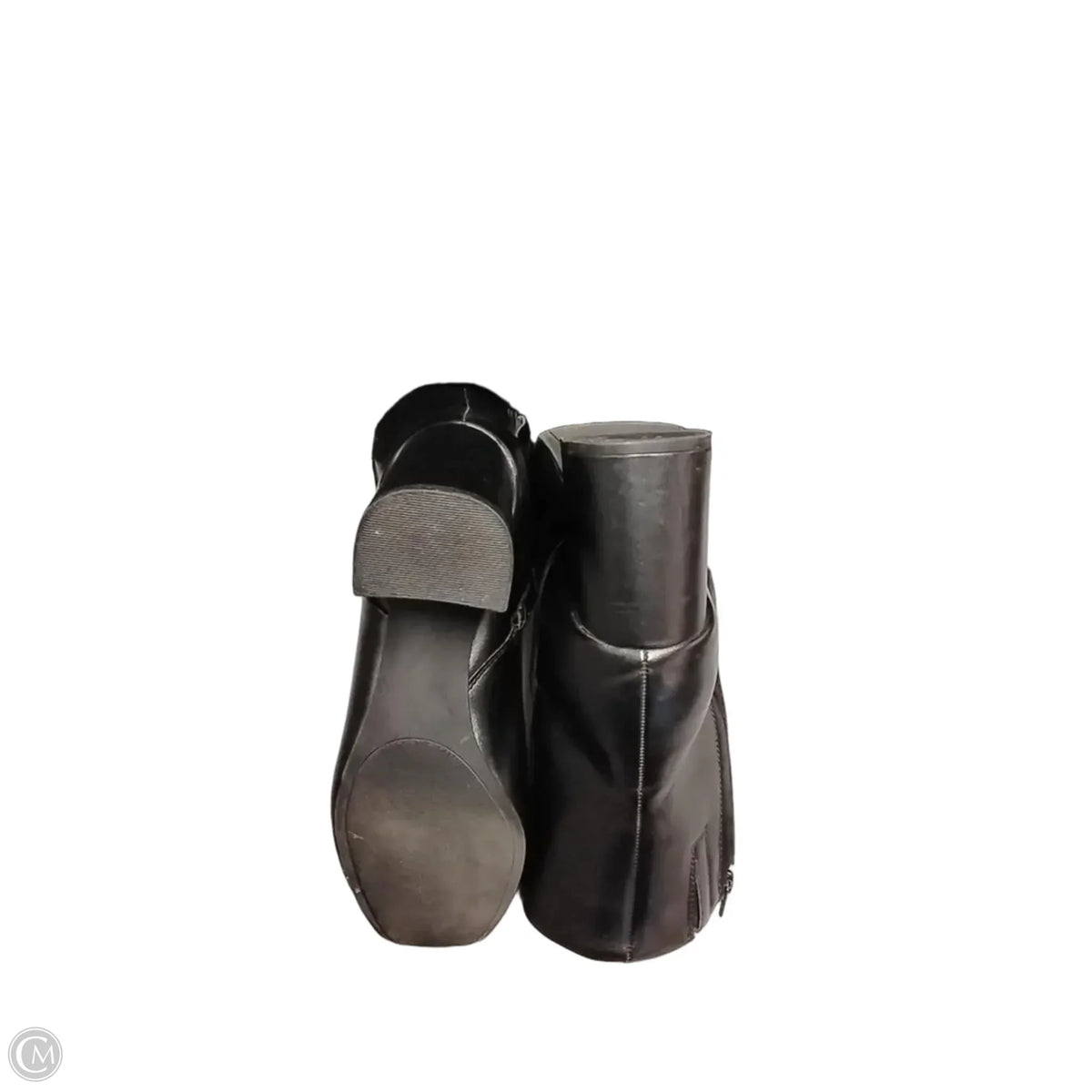 Boots Leather By Cme In Black, Size: 10